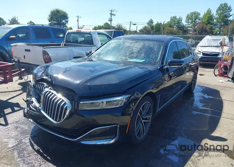 2022 BMW 740 Xi из США, поврежденный, VIN XXXXXXXXXXXF72606